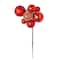 6" Christmas Weatherproof Ball Pick with Bristles, 12ct.